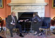 Prime Minister Boris Johnson meets Speaker Pelosi