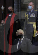 Prime Minister Boris Johnson-Battle of Britain Service