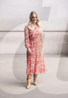 Katie Piper outside the BBC Broadcasting House