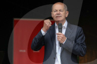 NEWS - Wahlkampf: Olaf Scholz in Soltau