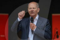 NEWS - Wahlkampf: Olaf Scholz in Soltau
