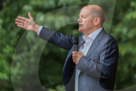 NEWS - Wahlkampf: Olaf Scholz in Soltau