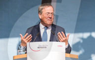 NEWS - Armin Laschet auf Wahlkampftour in Fulda