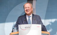 NEWS - Armin Laschet auf Wahlkampftour in Fulda