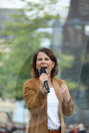NEWS - Wahlkampftour: Annalena Baerbock in Freiburg