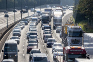 Insulate Britain caused commuter chaos after they blocked parts of the M25 again in Surrey.