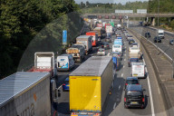 Insulate Britain caused commuter chaos after they blocked parts of the M25 again in Surrey.