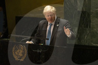 Prime Minister Boris Johnson UNGR speech