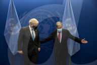 The Prime Minister Boris Johnson visits the US