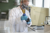 Conservation and Ecology makes a new material developed to absorb fibreglass fragments in the ocean.