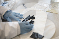 Conservation and Ecology makes a new material developed to absorb fibreglass fragments in the ocean.