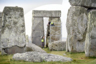 Stonehenge project launched to repair deep lintel cracks. Climate crisis and unsympathetic 1950s repairs have taken a toll on prehistoric structure.