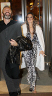 Supermodel Alessandra Ambrosio looks stunning as she arrives at an environmental event in Moscow, Russia. 