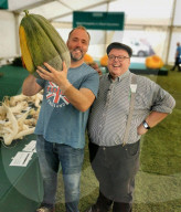 FEATURE - Dicke Dinger: Riesen-Kürbisse auf der Malvern Show