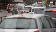 Motorists queue for fuel