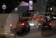 Motorists queue for fuel