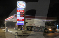 Motorists queue for fuel