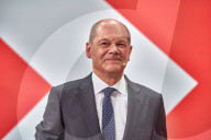 NEWS - Bundestagswahl 2021: Olf Scholz am Wahlabend