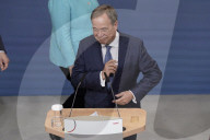 NEWS - Bundestagswahl 2021: Armin Laschet mit dem CDU Vorstand in Berlin