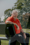 Christian Waugh a retired firefighter who was at the 9/11 attack in New York.