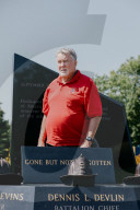 Christian Waugh a retired firefighter who was at the 9/11 attack in New York.