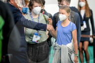 NEWS -  Greta Thunberg bei der Youth4Climate Klimakonferenz in Mailand
