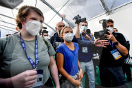 NEWS -  Greta Thunberg bei der Youth4Climate Klimakonferenz in Mailand