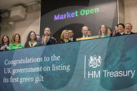 The Exchequer Secretary to the Treasury opens the London Stock Exchange 