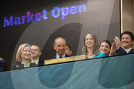 The Exchequer Secretary to the Treasury opens the London Stock Exchange 