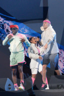 Black Eyed Peas performing at Global Citizen event in Paris