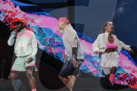 Black Eyed Peas performing at Global Citizen event in Paris