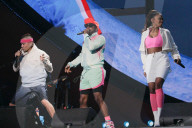Black Eyed Peas performing at Global Citizen event in Paris