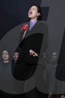 Christine and the queens performing at Global Citizen event in Paris