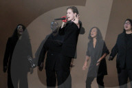 Christine and the queens performing at Global Citizen event in Paris