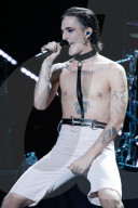 Maneskin performing at Global Citizen event in Paris