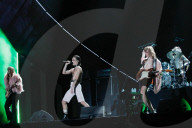 Maneskin performing at Global Citizen event in Paris