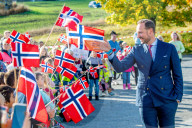 ROYALS -  Prinzessin Mette Marit und Kronprinz Haakon besuchen die norwegische Provinz Viken 