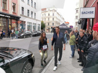 PEOPLE -  David Hasselhoff am Set zu Dreharbeiten für die Serie "Ze Network" in Goerlitz