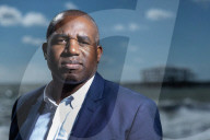 David Lammy at the Labour Conference in Brighton