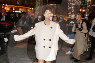 PEOPLE - Promis bei Isabel Marant Modenschau in Paris
