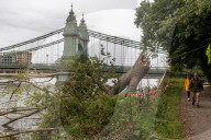 High winds and heavy rain expected for London today.