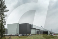 Inside Facebook's green Lulea Data Centre in Sweden, the only one outside the USA. 