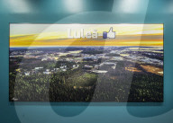 Inside Facebook's green Lulea Data Centre in Sweden, the only one outside the USA. 