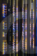 Inside Facebook's green Lulea Data Centre in Sweden, the only one outside the USA. 