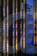 Inside Facebook's green Lulea Data Centre in Sweden, the only one outside the USA. 