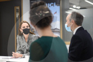 The Duchess of Cambridge during a visit to University College London’s, Centre for Longitudinal Studies.