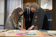 The Duchess of Cambridge during a visit to University College London’s, Centre for Longitudinal Studies.