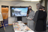 The Duchess of Cambridge during a visit to University College London’s, Centre for Longitudinal Studies.