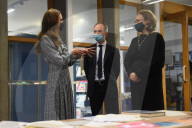 The Duchess of Cambridge during a visit to University College London’s, Centre for Longitudinal Studies.