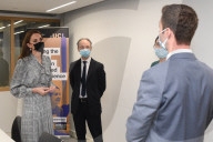 The Duchess of Cambridge during a visit to University College London’s, Centre for Longitudinal Studies.